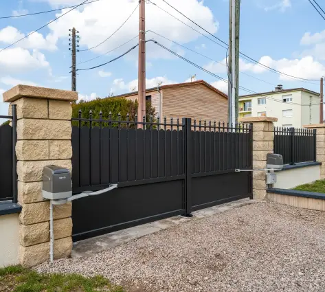 portail traditionnel barreaudage