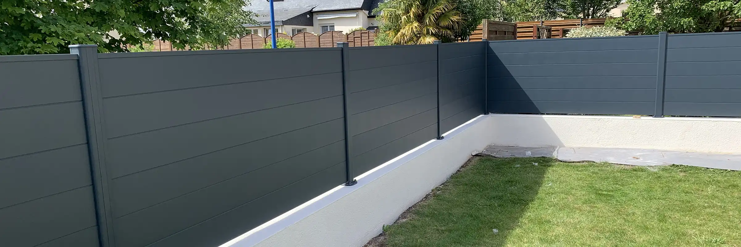 claustras en aluminium moderne