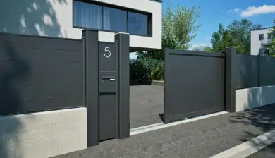 totem boite aux lettres