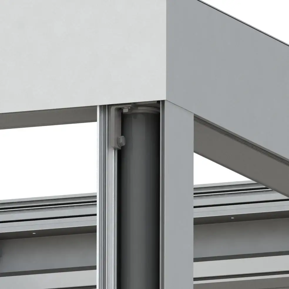 Chéneau et évacuation des eaux pluviales