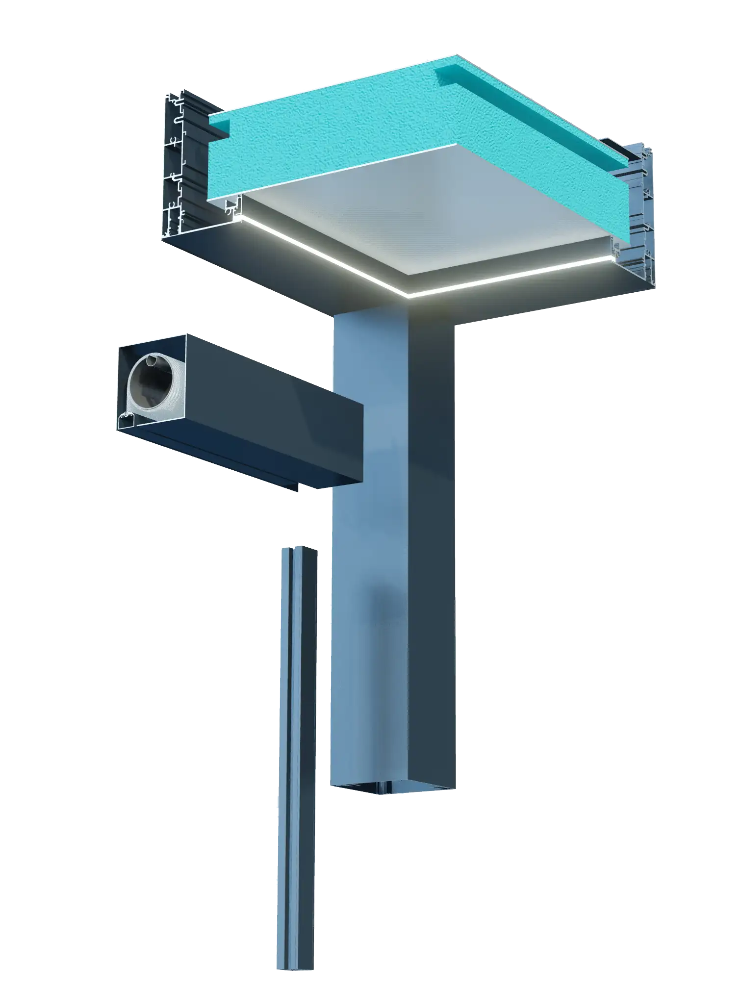 Coulisse pour panneau coulissant