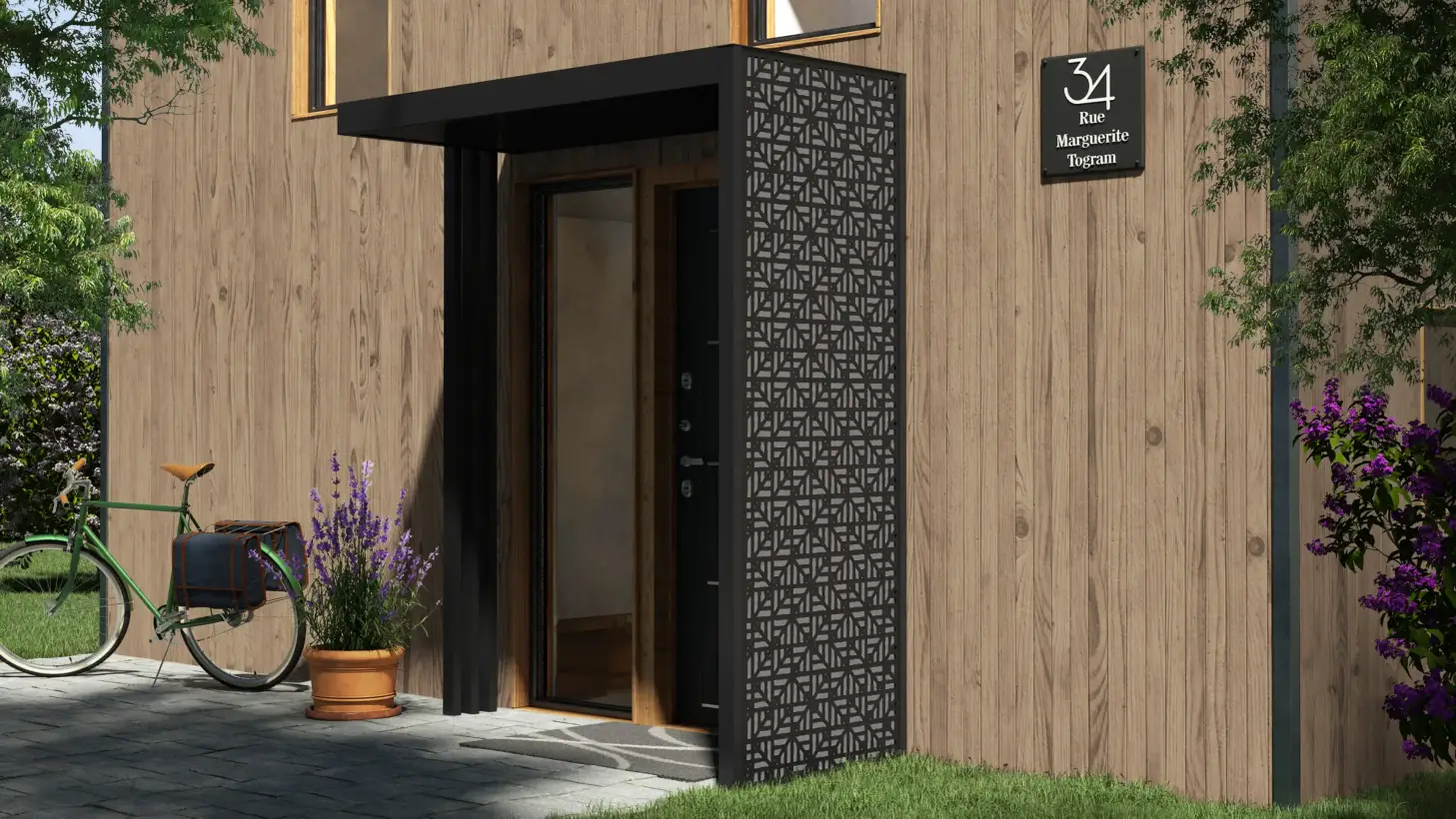 Porche Toenn aluminium personnalisable